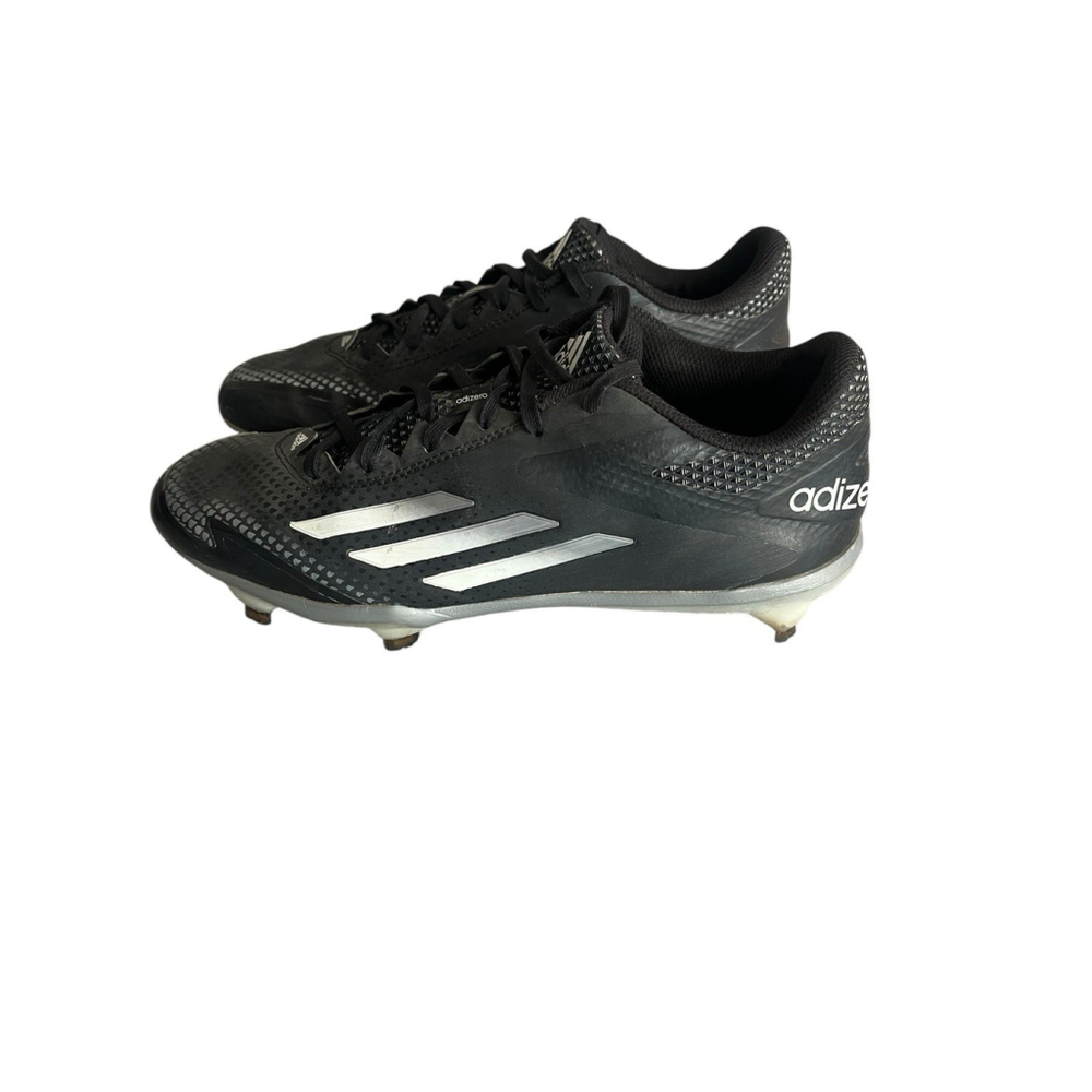 Adidas Adizero Afterburner 2.0 Baseball Cleats Mens 7.5 Black Gray - Picture 2 of 7
